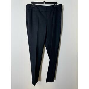 Estelle & Finn Navy Pull On Ankle Dress Pants Sz 12
